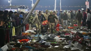कुंभ मेले में भगदड़