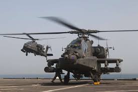 AH-64 apache helicopter